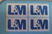  shevron brodat L&M